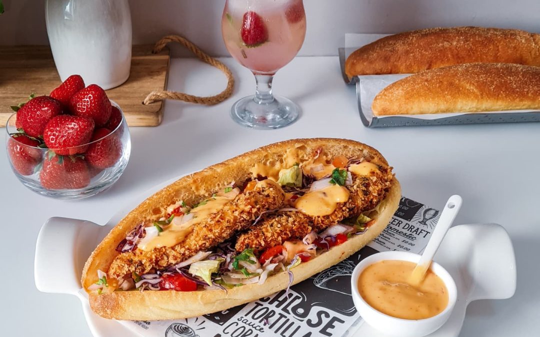 Sandwich crispy chicken & sauce bang bang