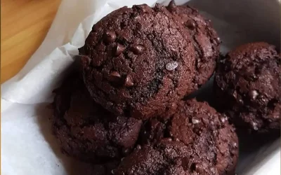 Muffins tout chocolat
