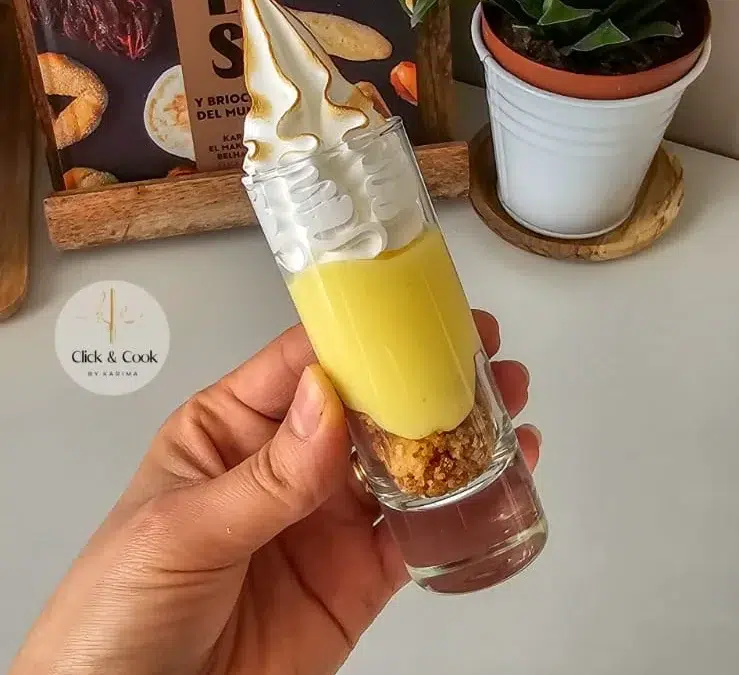 Verrines au citron meringué